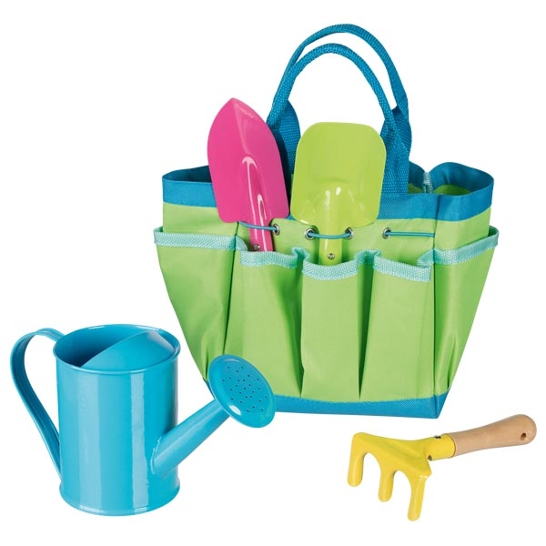 Garden tools with bag