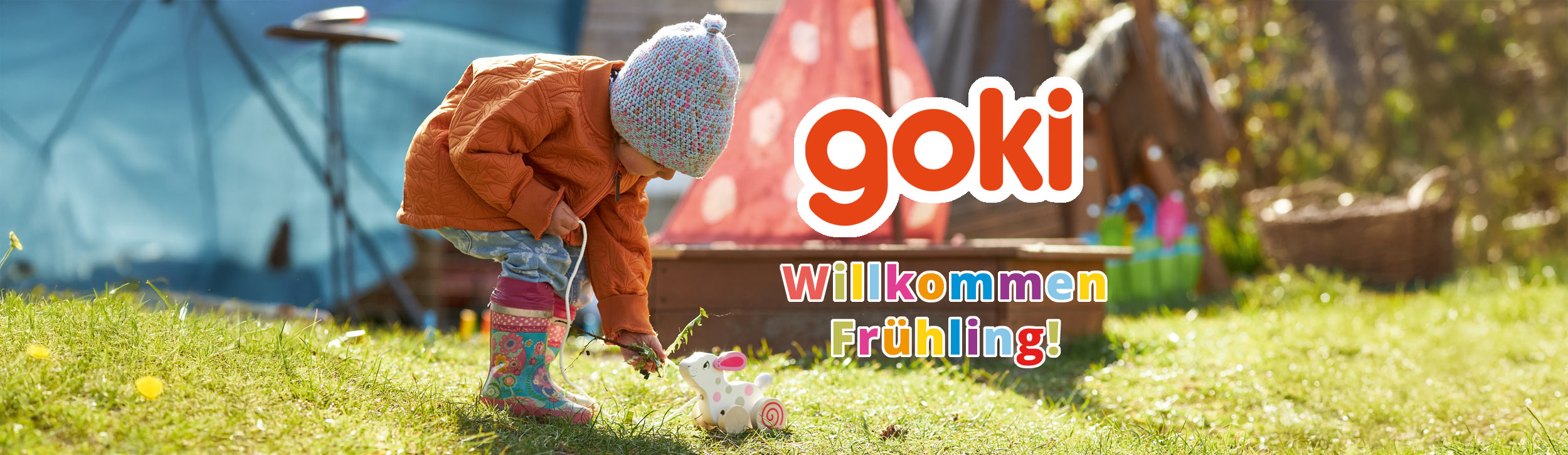 Spielzeug für den Frühling